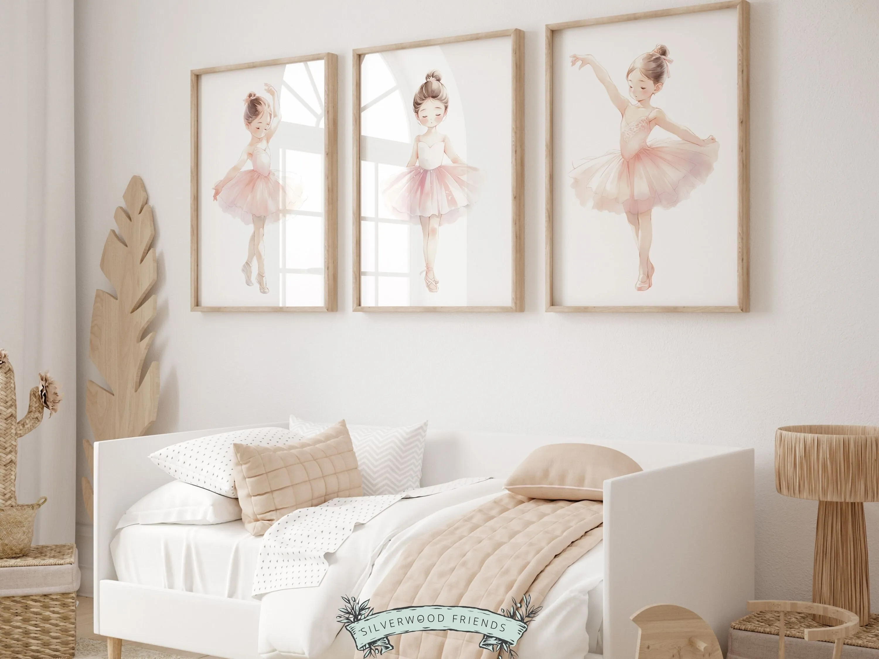 Ballet Dancer Nursery Prints - Set 2
