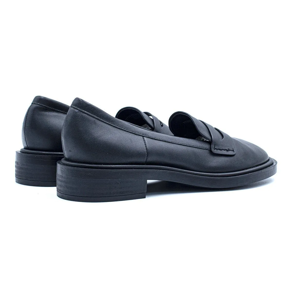 Charles & Keith Collection Formal Loafers Leather Black Colour For Women