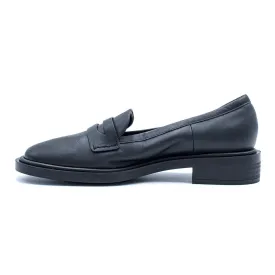 Charles & Keith Collection Formal Loafers Leather Black Colour For Women