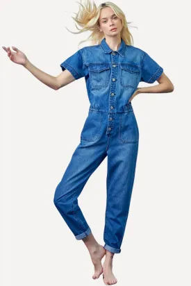 For Her Denim Jumpsuit