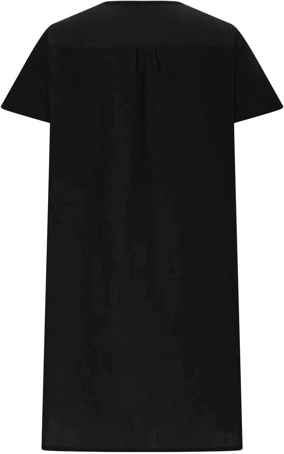 Linen Dresses for Women 2025 Cap Sleeve V Neck Sundress Beach Vacation Mini Dress Cotton Trendy Clothes