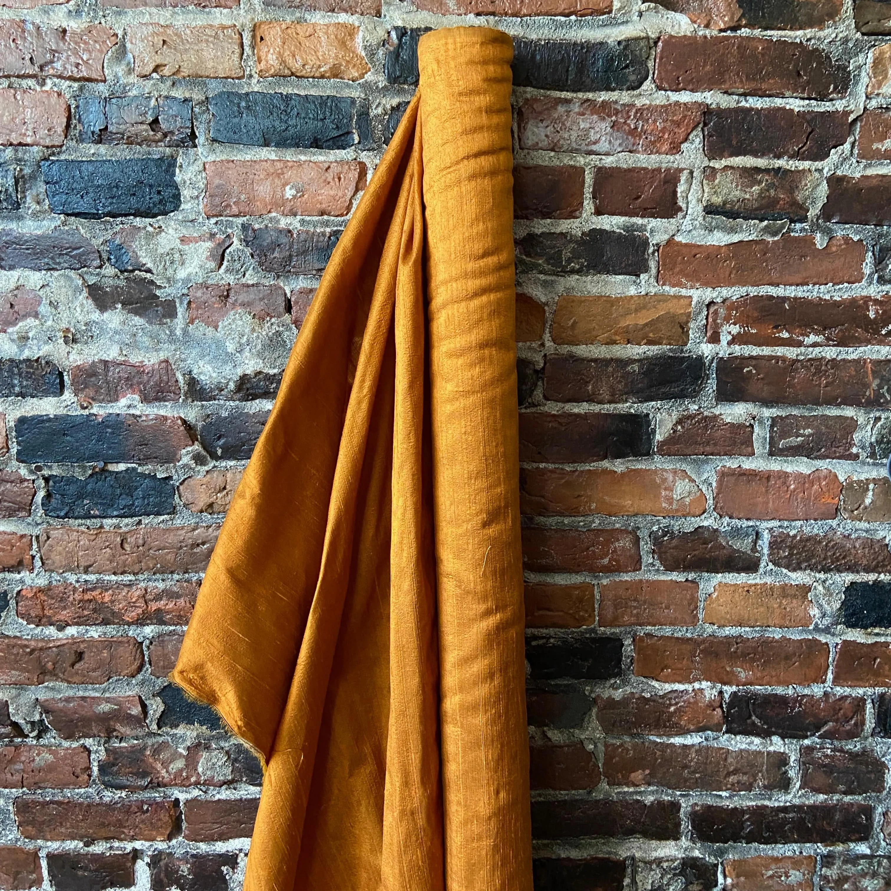 Shoreline Silk in Autumn Rust - 44"/45" Wide