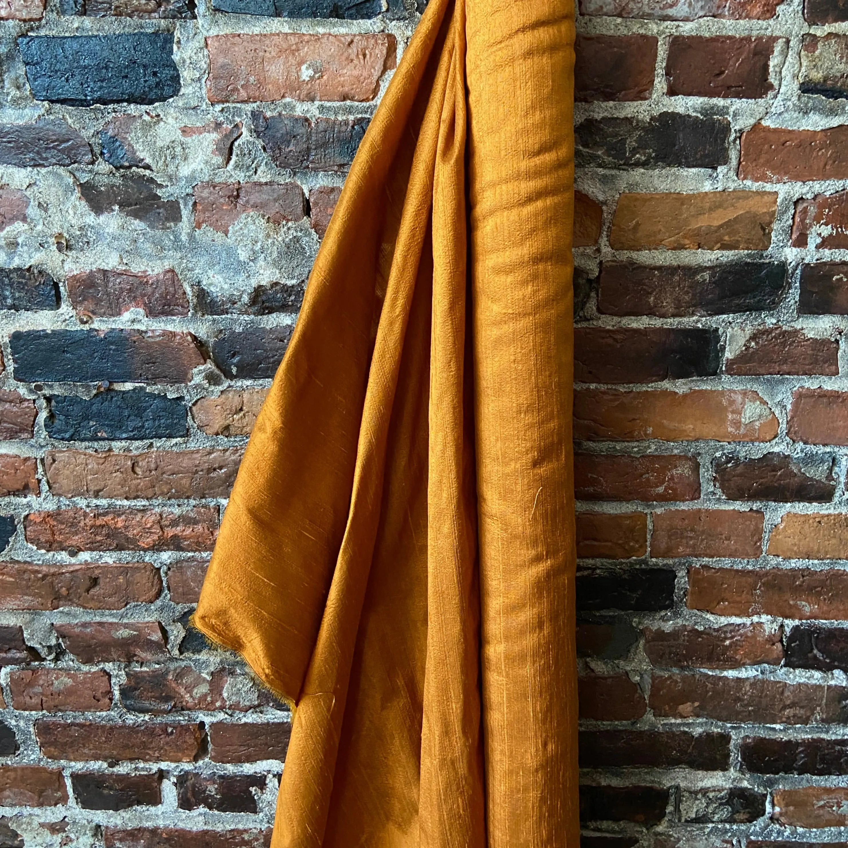 Shoreline Silk in Autumn Rust - 44"/45" Wide
